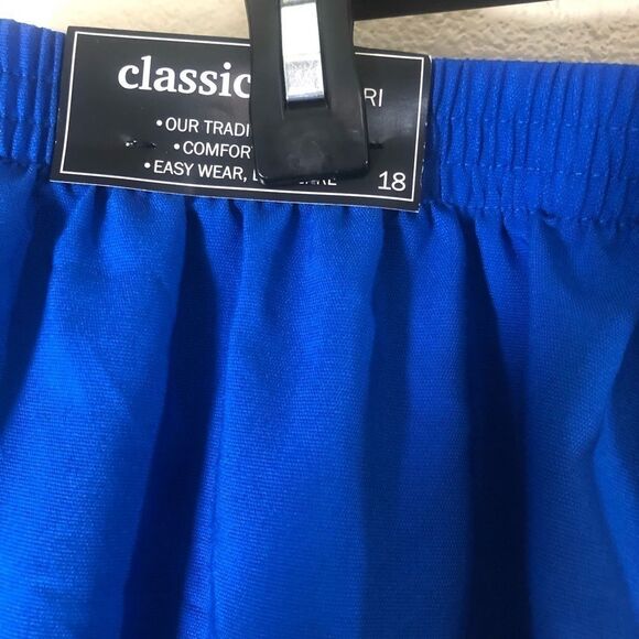 Alfred Dunner Waikiki Lattice Cuff Capris size 12 - Picture 6 of 6